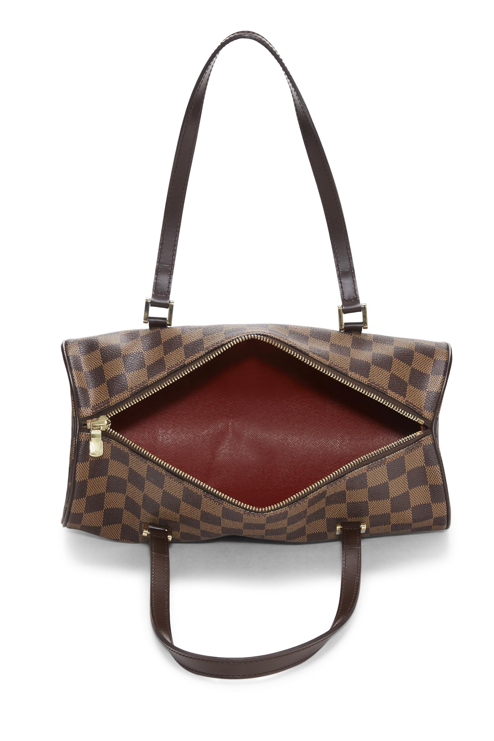 Louis Vuitton, Damier Ebene Canvas Papillon 30, Brown