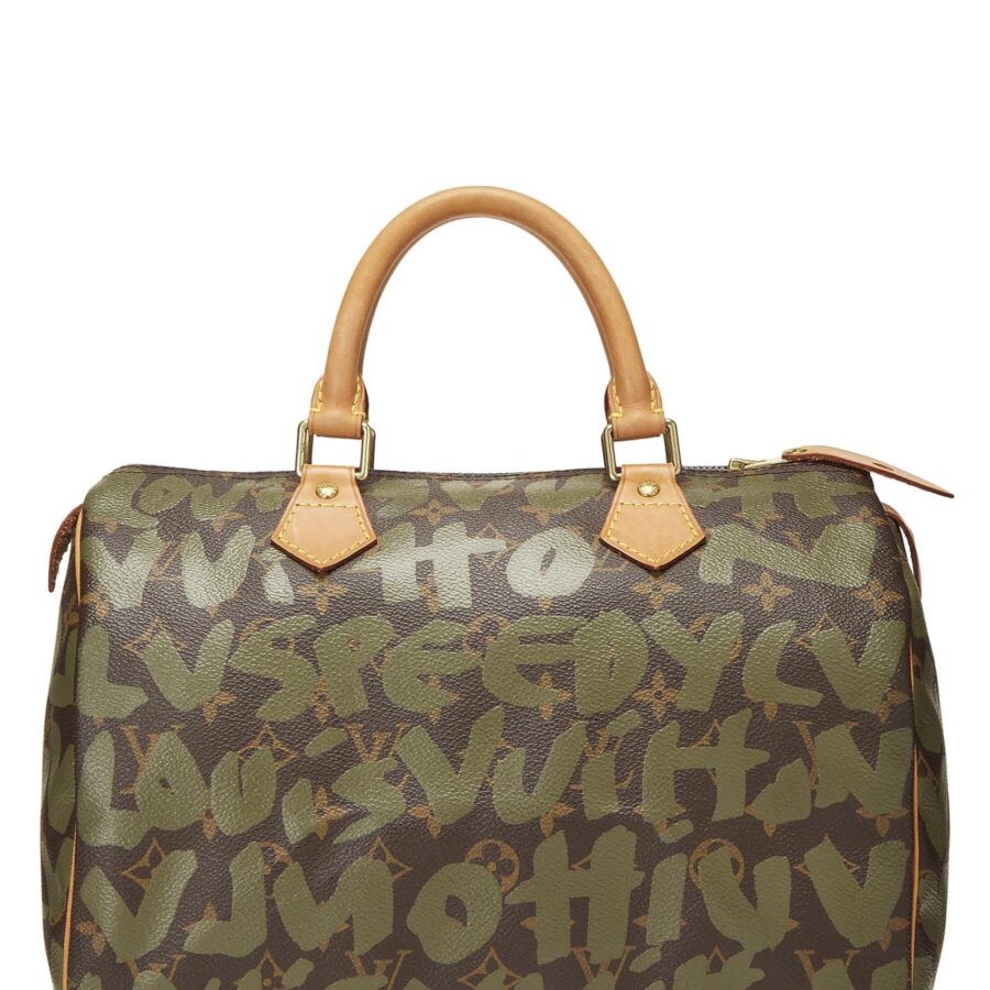 Louis Vuitton, Stephen Spro x Louis Vuitton Monogram Green Graffiti, Green | Studio Nafay