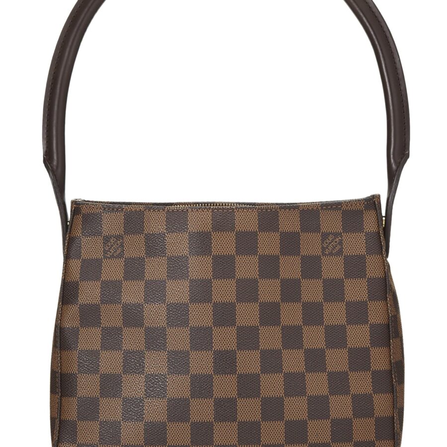 Louis Vuitton, Damier Ebene Looping MM, Brown | Studio Nafay