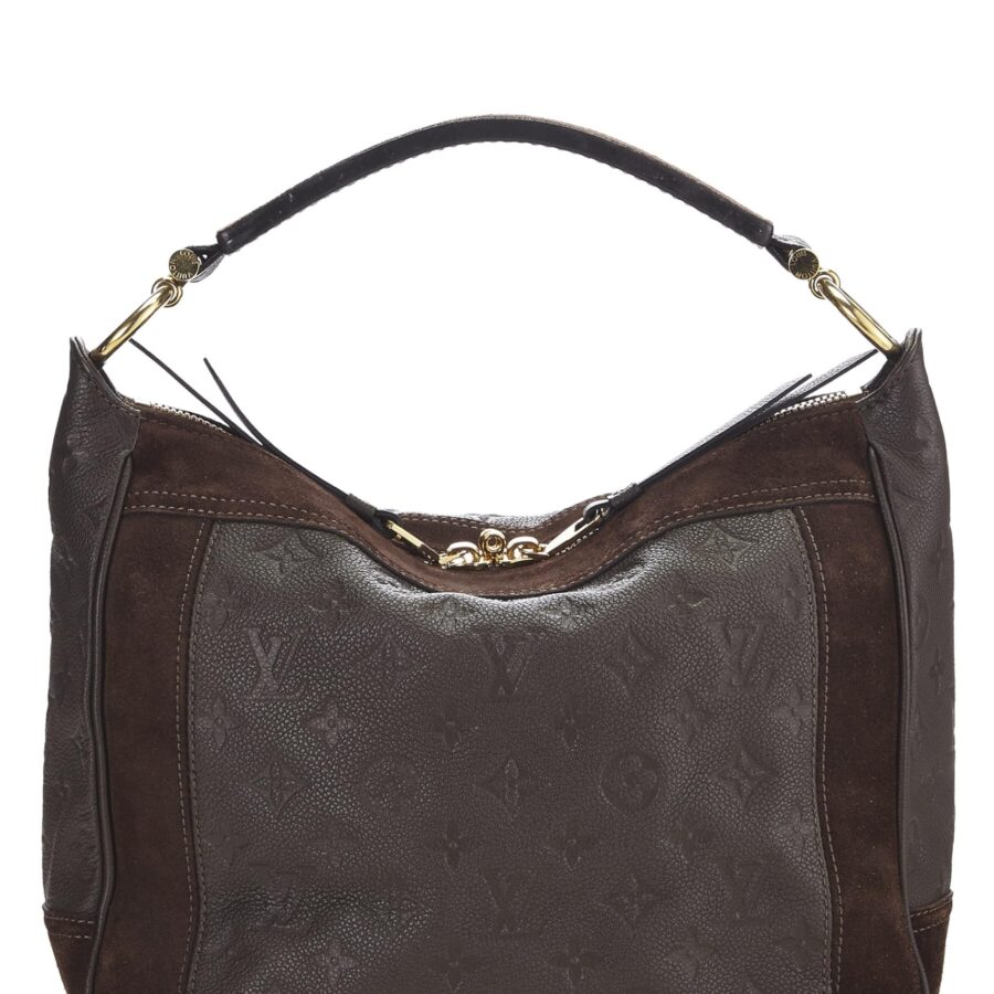 Louis Vuitton, Terre Monogram Empreinte Audacie PM, Brown | Studio Nafay