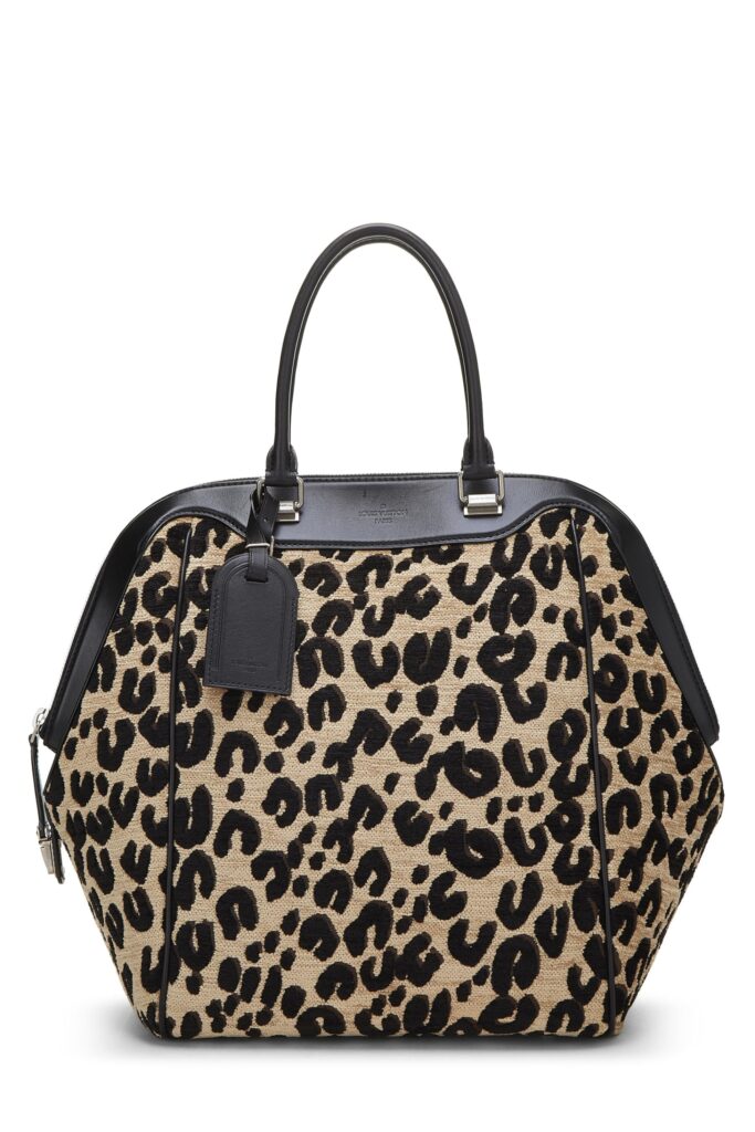 Louis Vuitton, Stephen Spro x Louis Vuitton Leopard North South, Black | Studio Nafay