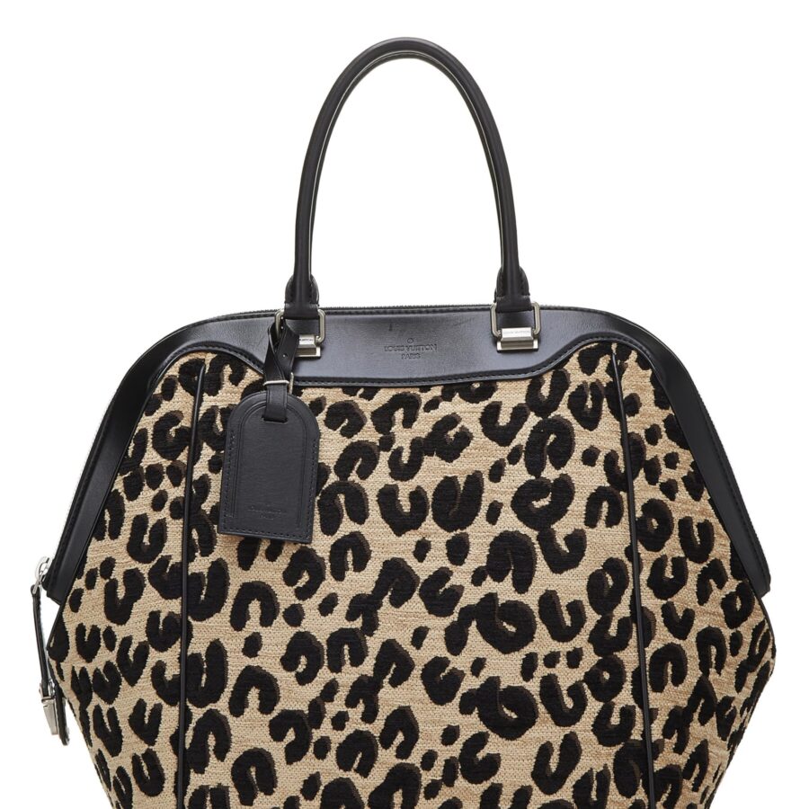 Louis Vuitton, Stephen Spro x Louis Vuitton Leopard North South, Black | Studio Nafay