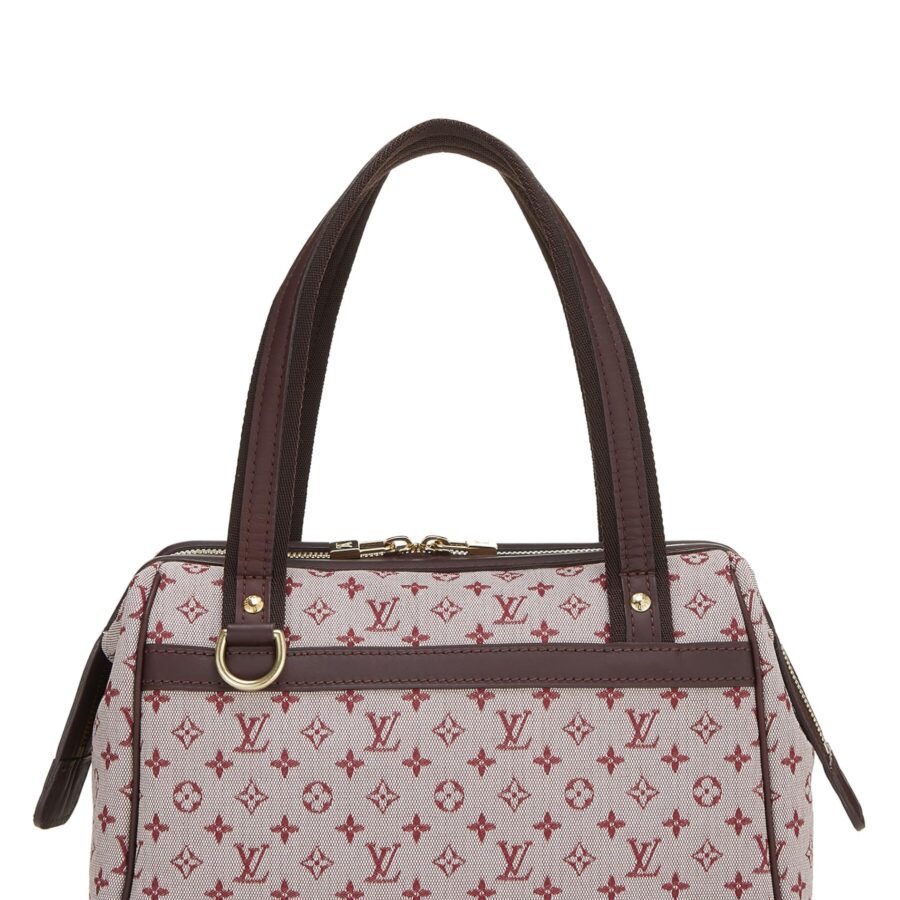Louis Vuitton, Burgundy Monogram Mini Lin Josephine PM, Pink | Studio Nafay