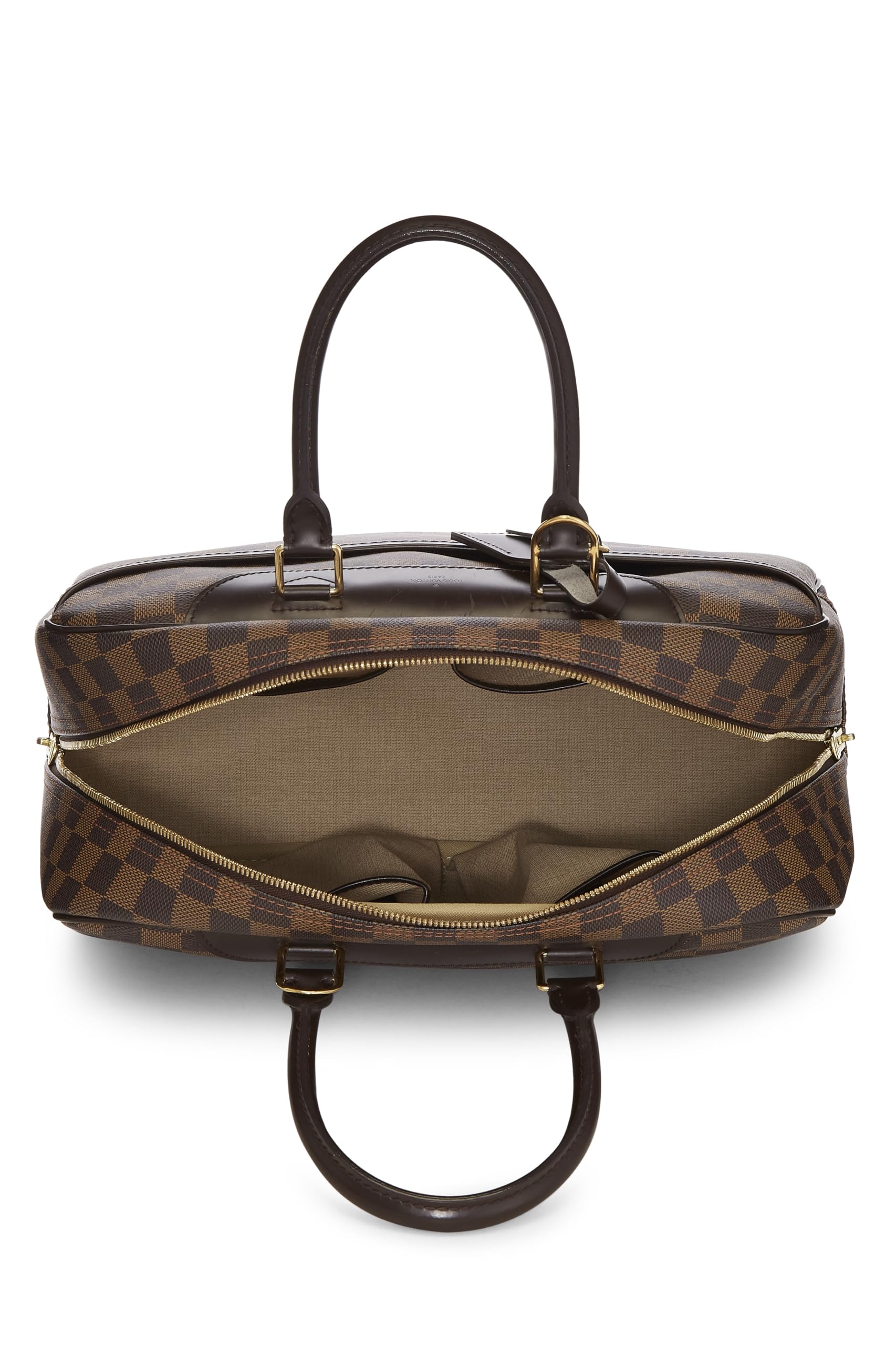 Louis Vuitton, Damier Ebene Deauville, Brown