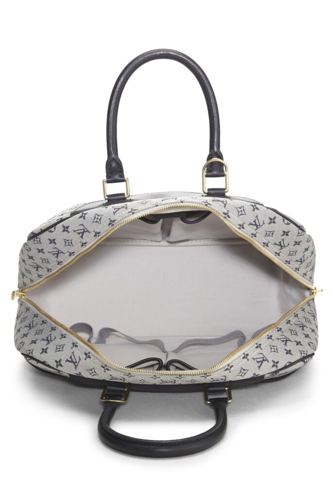 Louis Vuitton, Navy Monogram Mini Lin Deauville, Navy - Product Image 2