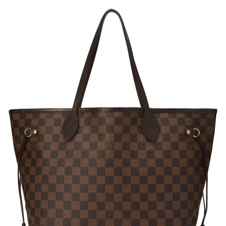 Louis Vuitton, Damier Ebene Neverfull MM NM, Pink | Studio Nafay
