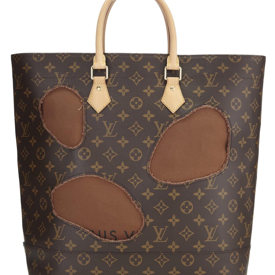 Louis Vuitton, Comme des Garçons x Louis Vuitton Monogram Bag with Holes, Brown | Studio Nafay