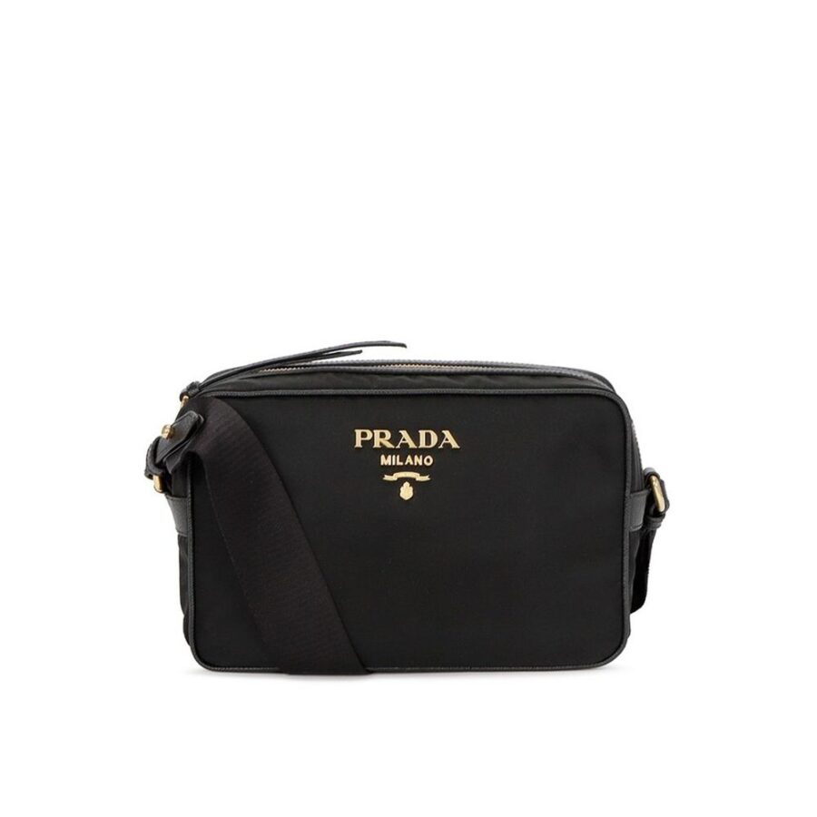 Prada Nylon Logo Camera Bag | Studio Nafay