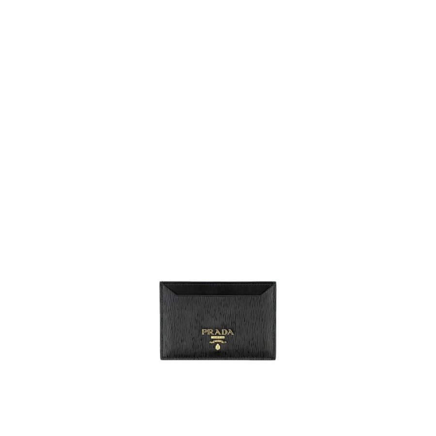 Prada Leather Logo Wallet | Studio Nafay