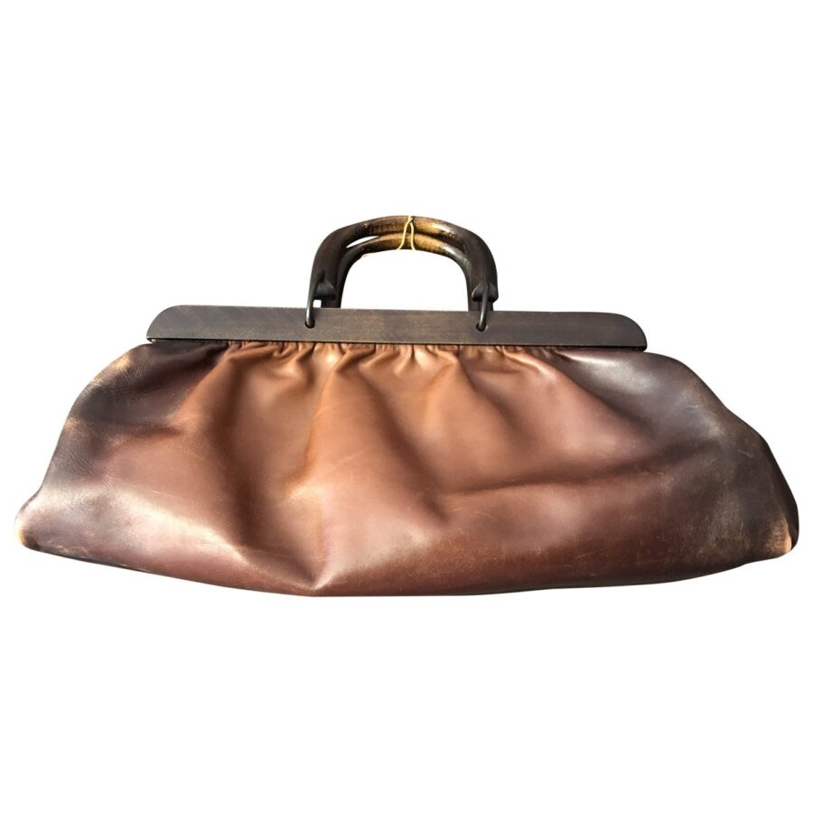 Gucci brown leather handbag | Studio Nafay