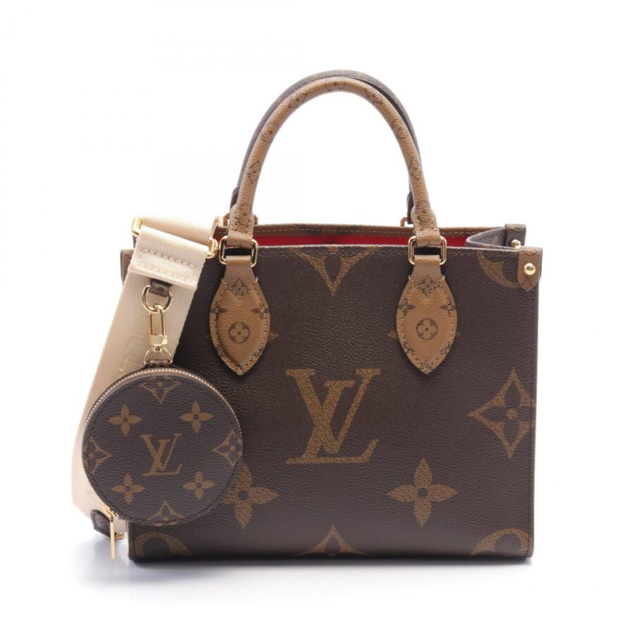 Louis Vuitton Coated Canvas Monogram Pvc Handbag Pouch | Studio Nafay