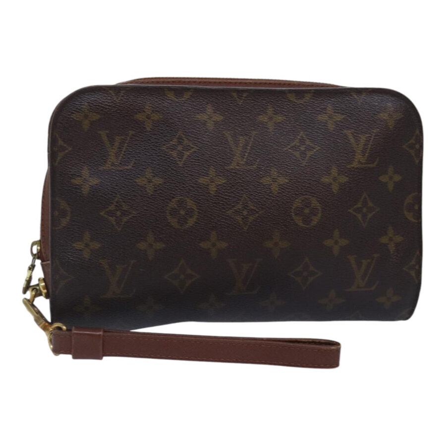 LOUIS VUITTON Monogram Orsay Clutch Bag LV Auth | Studio Nafay