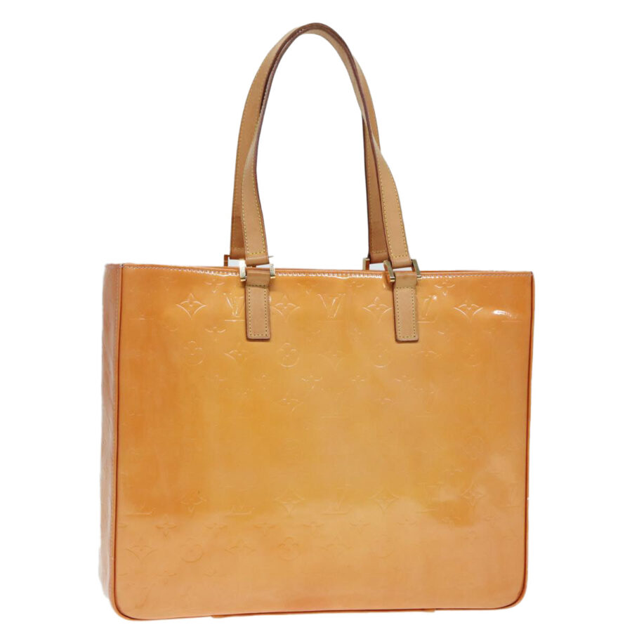 LOUIS VUITTON Monogram Vernis Columbus Bag Marshmallow Pink Auth | Studio Nafay