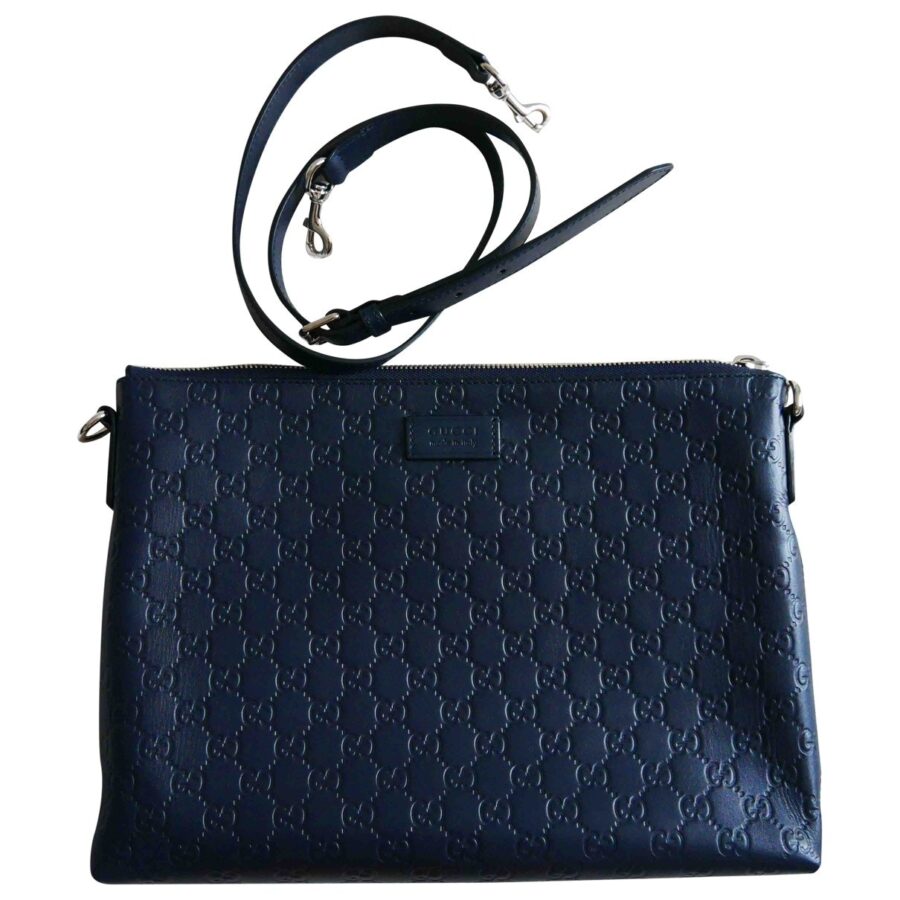 Gucci blue leather bag | Studio Nafay
