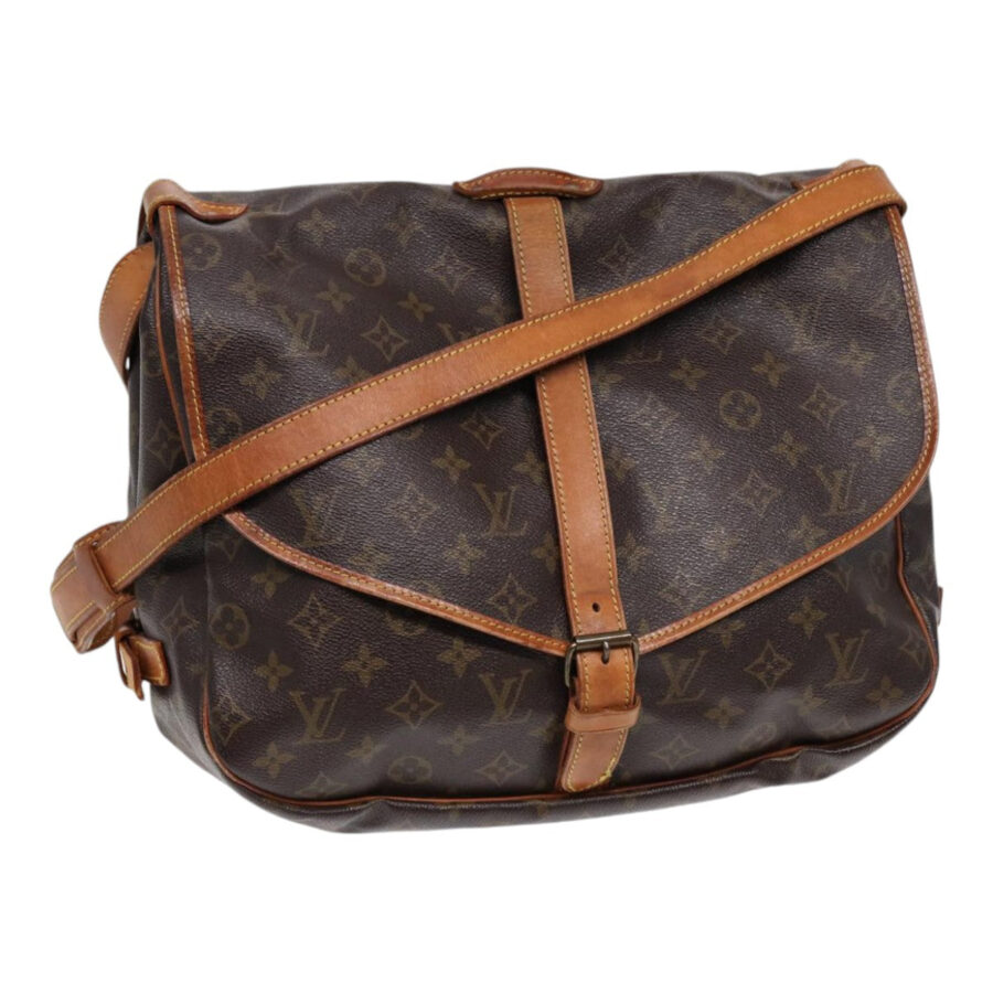LOUIS VUITTON Monogram Saumur 35 Shoulder Bag LV Auth | Studio Nafay