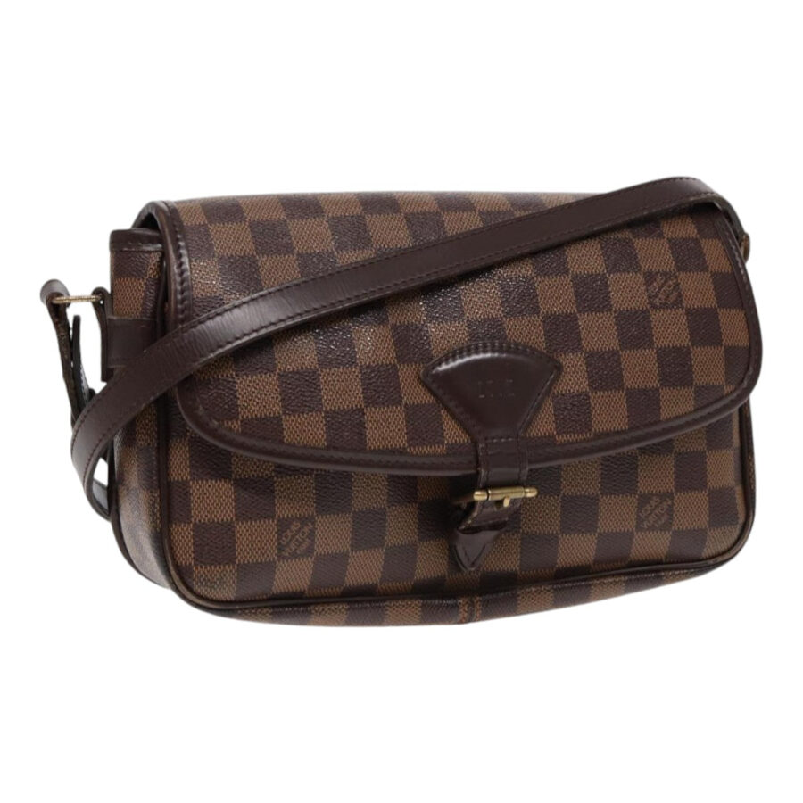 LOUIS VUITTON Damier Ebene Sologne Shoulder Bag LV Auth | Studio Nafay