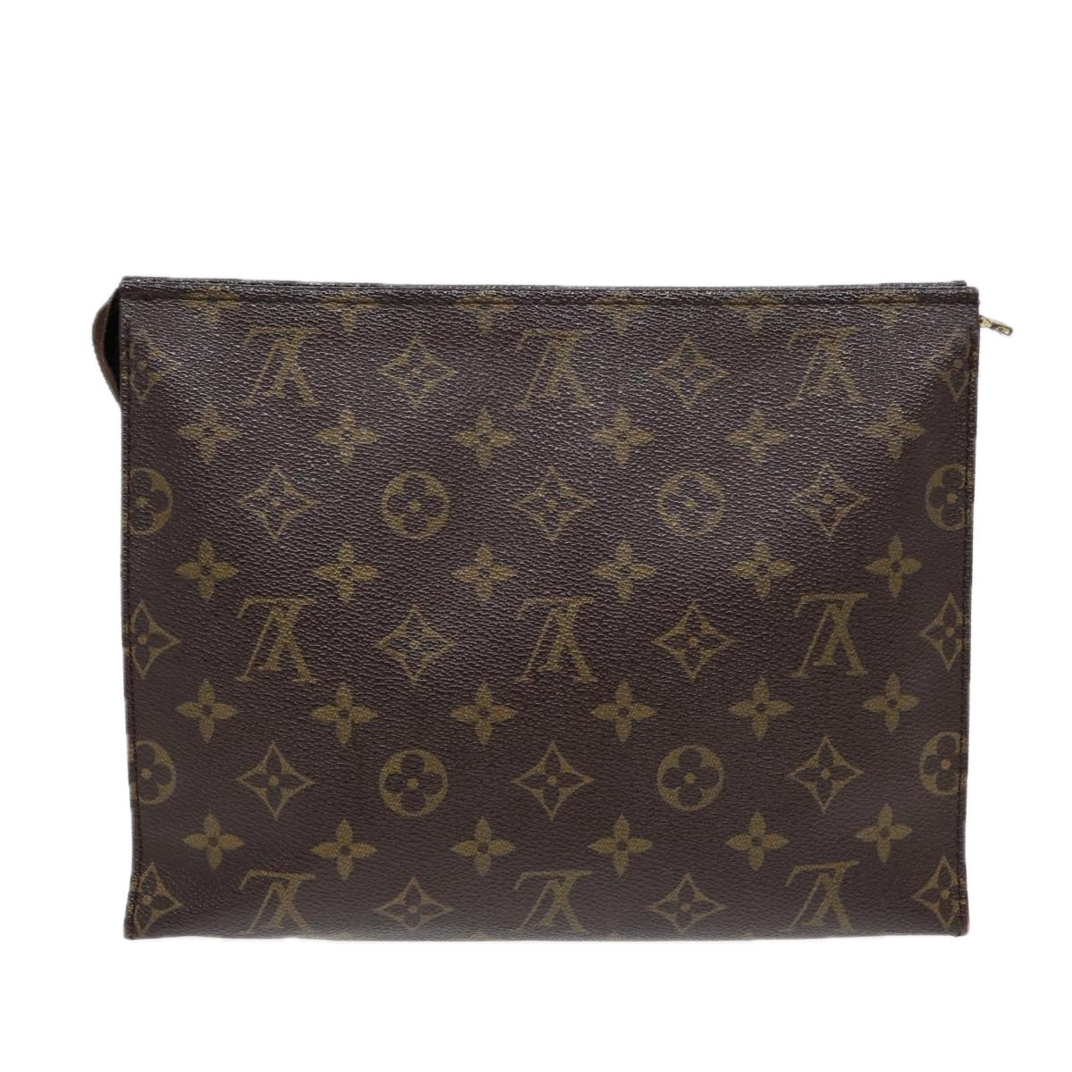 LOUIS VUITTON Monogram Poche Toilette 26 Pouch LV Auth