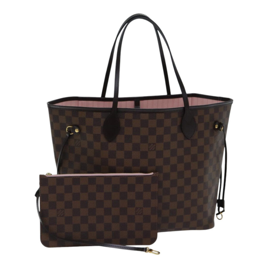 LOUIS VUITTON Damier Ebene Neverfull MM Tote Bag LV Auth 86990SA | Studio Nafay