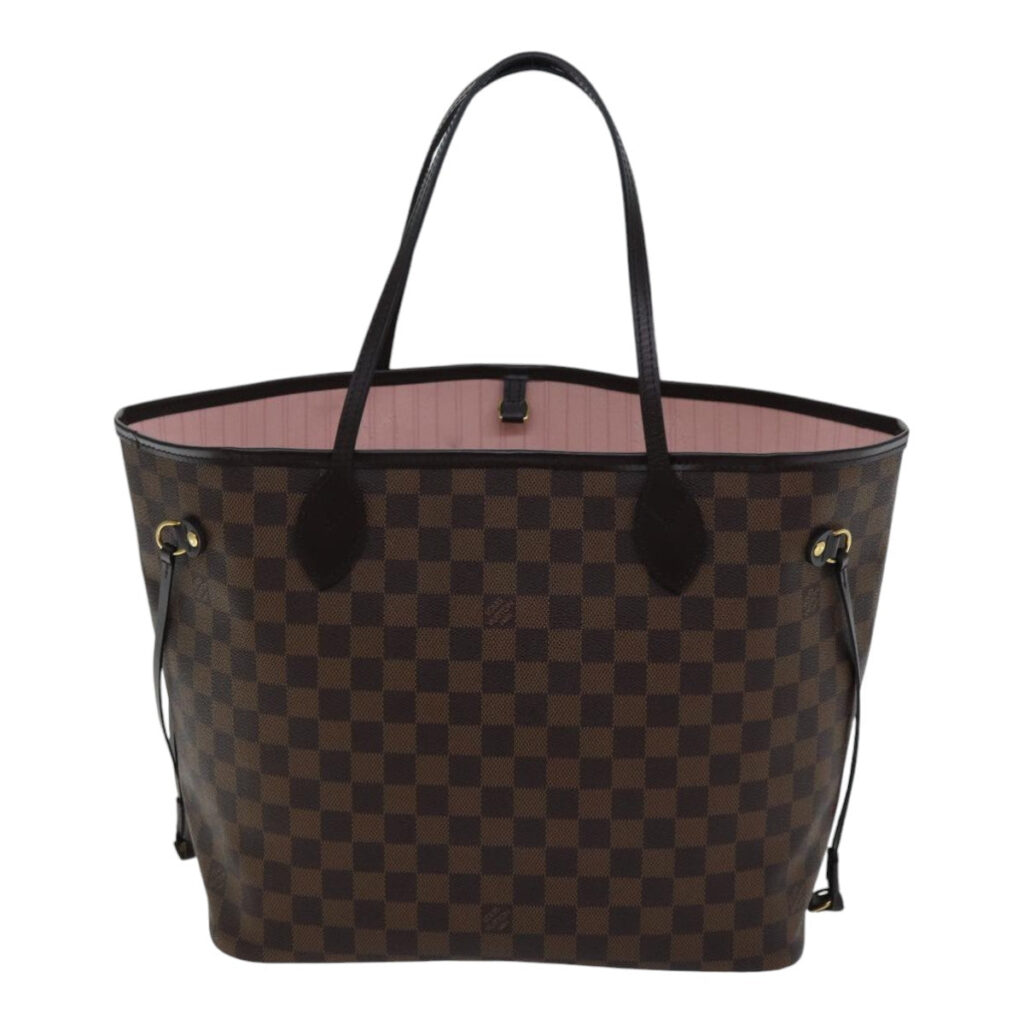 LOUIS VUITTON Damier Ebene Neverfull MM Tote Bag LV Auth 86990SA - Product Image 2