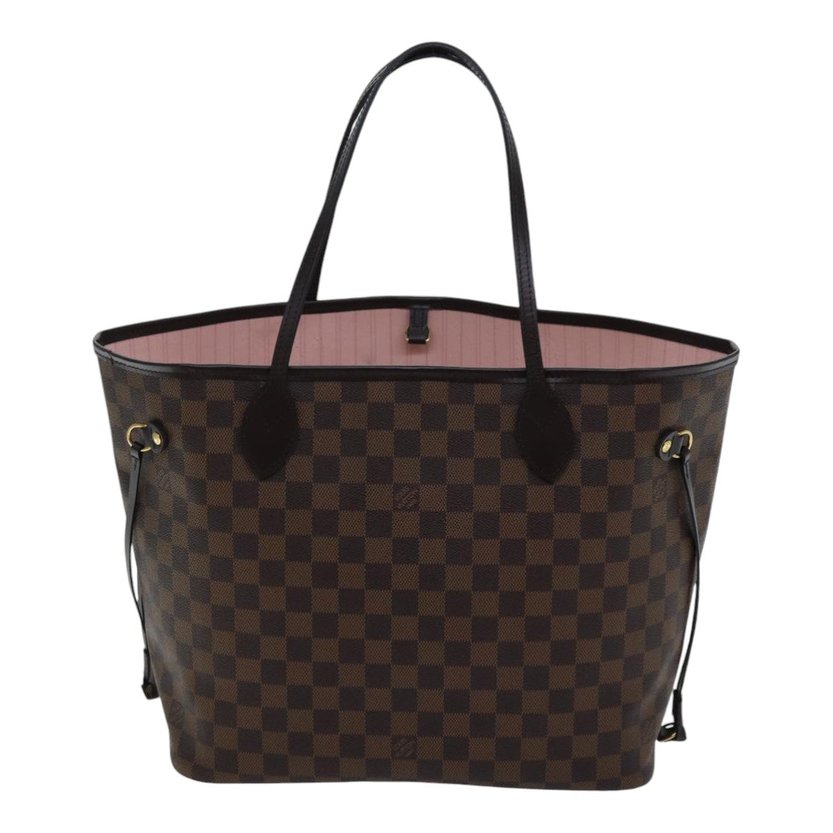 LOUIS VUITTON Damier Ebene Neverfull MM Tote Bag LV Auth 86990SA
