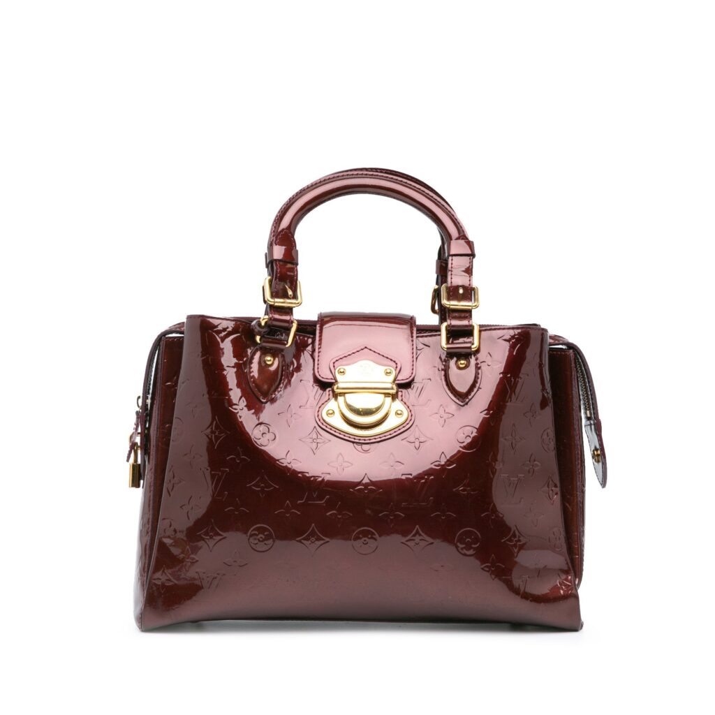Red Louis Vuitton Monogram Vernis Melrose Avenue Handbag - Product Image 2