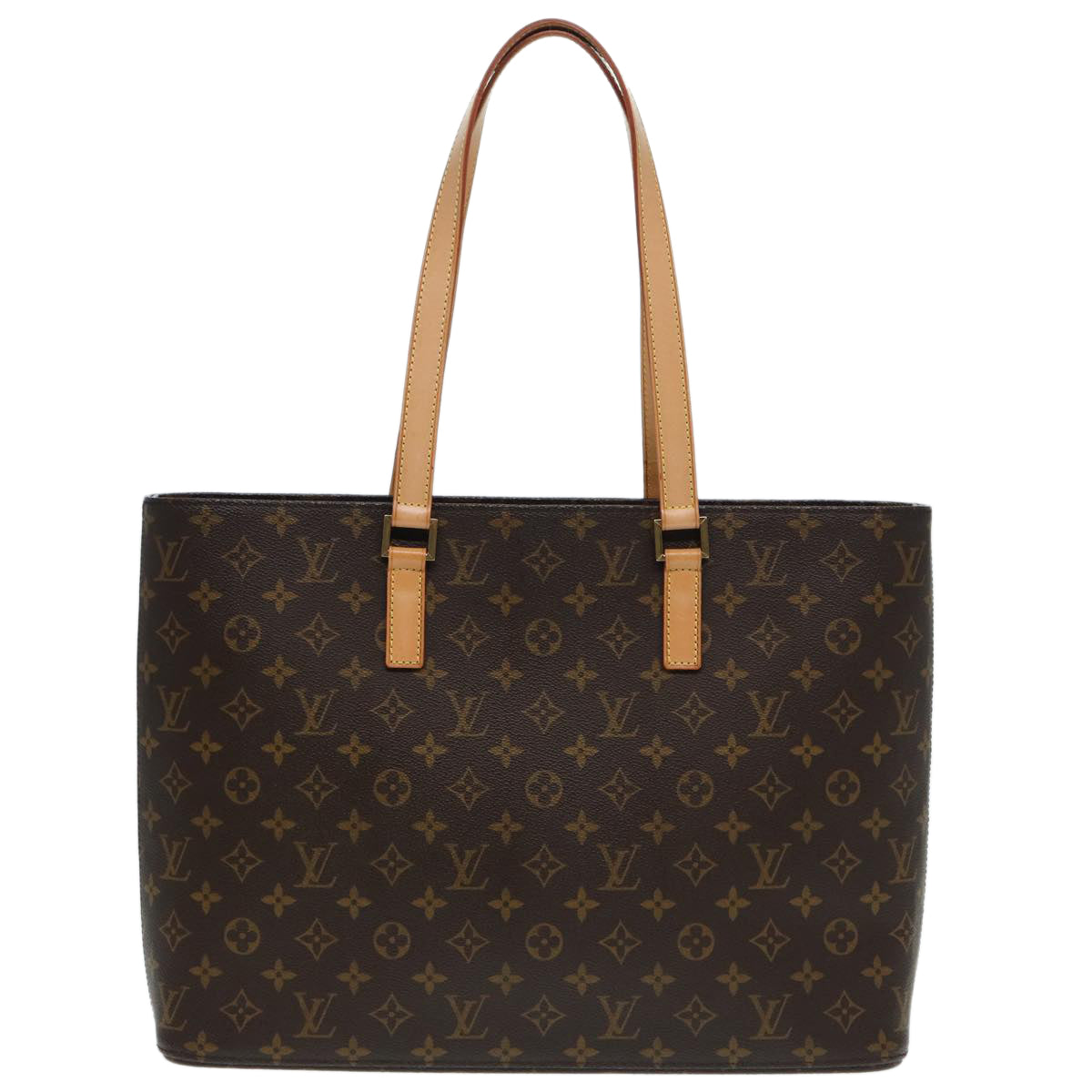 LOUIS VUITTON Monogram Luco Tote Bag LV Auth