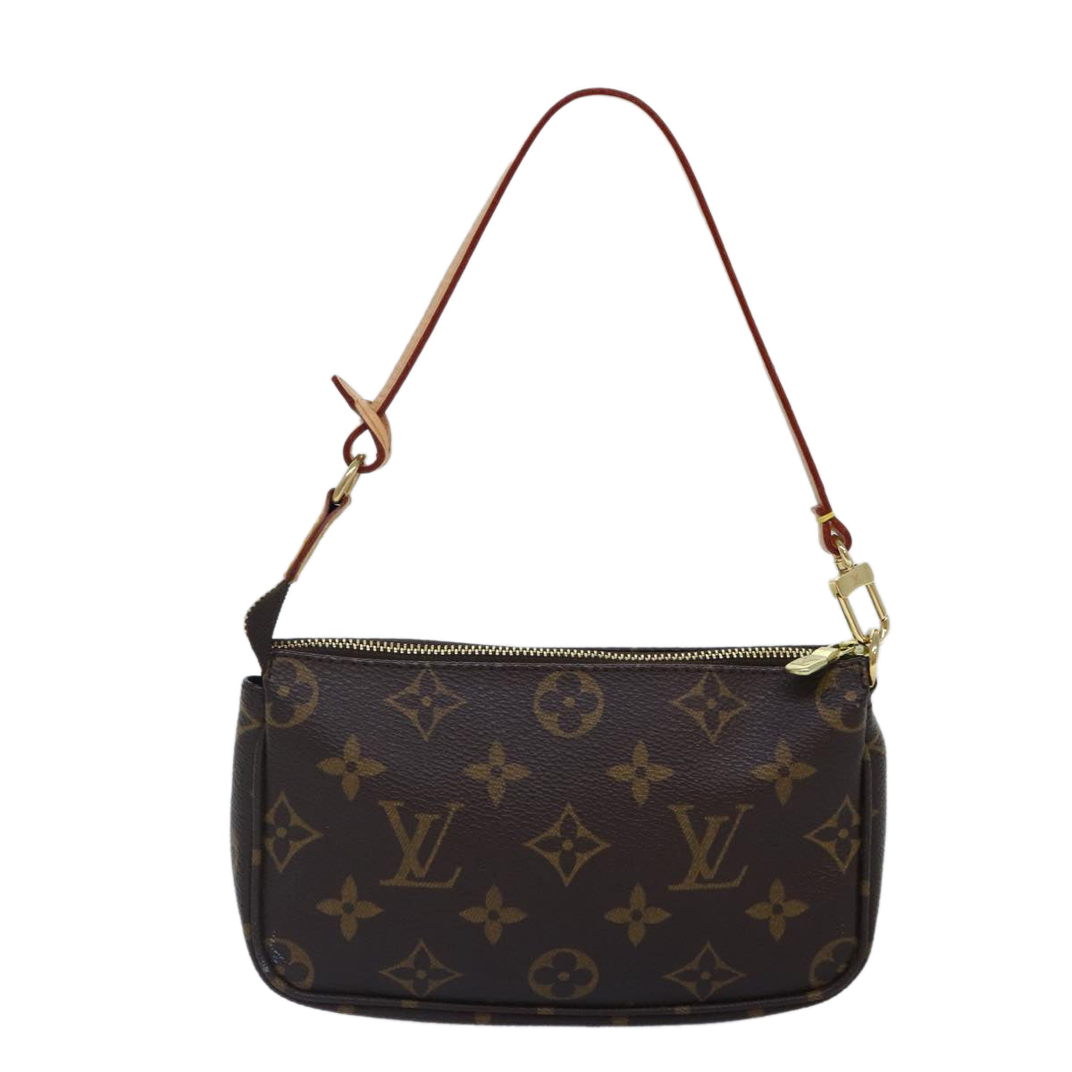 LOUIS VUITTON Monogram Mini Pochette Accessoires Pouch LV Auth 87379