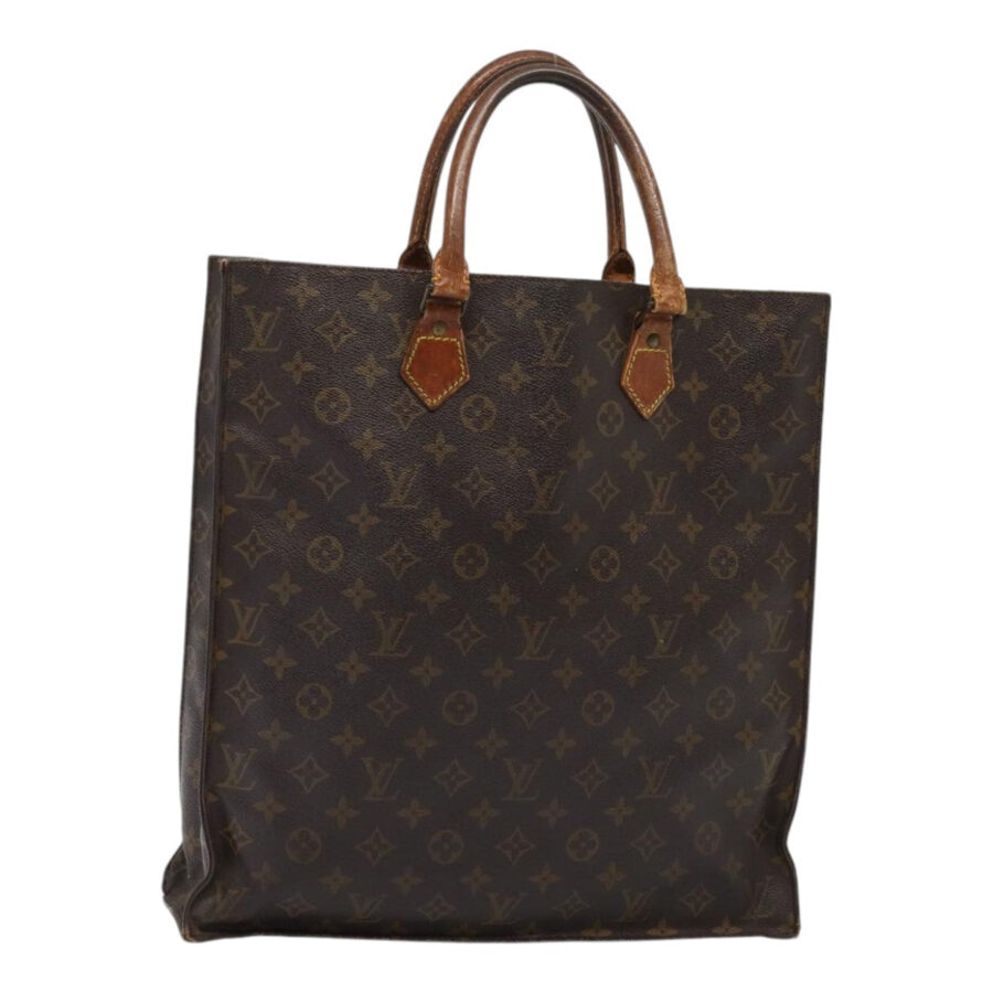 LOUIS VUITTON Monogram Sac Plat Hand Bag LV Auth | Studio Nafay