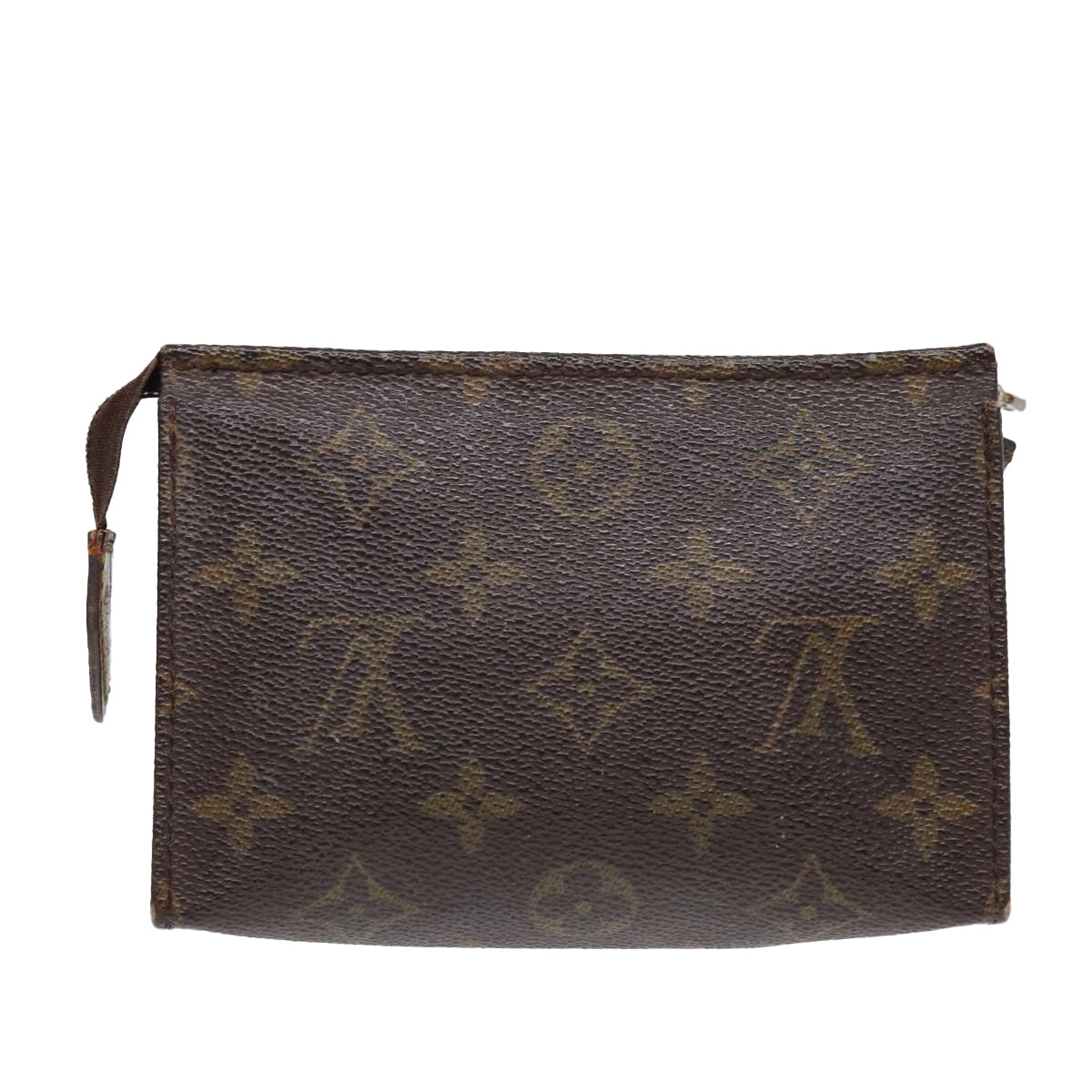 LOUIS VUITTON Monogram Poche Toilette 15 Pouch LV Auth