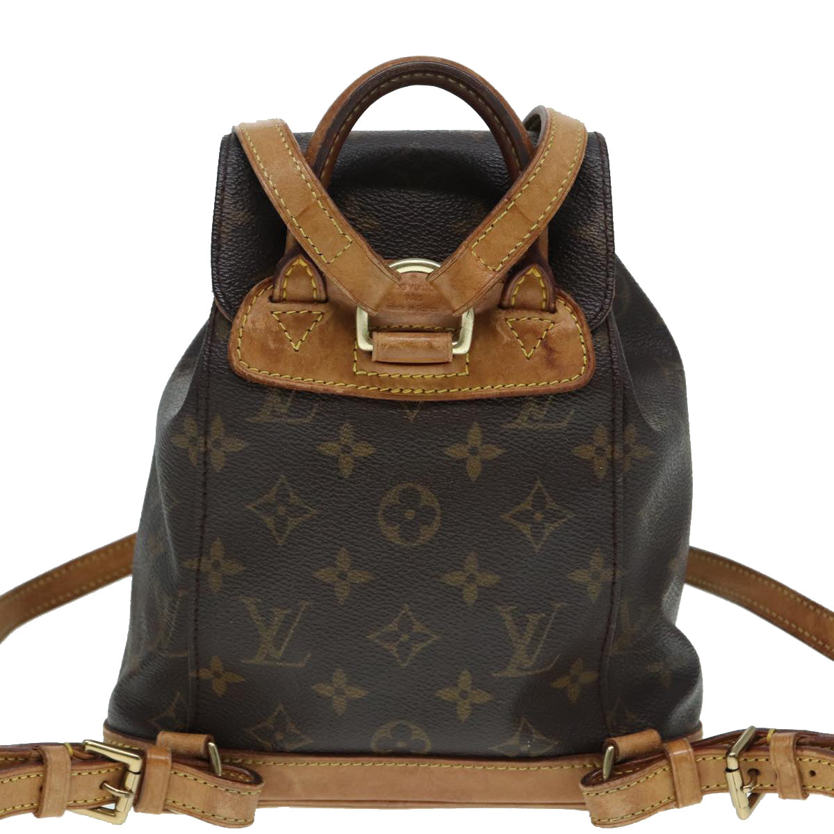 LOUIS VUITTON Monogram Montsouris PM Backpack LV Auth