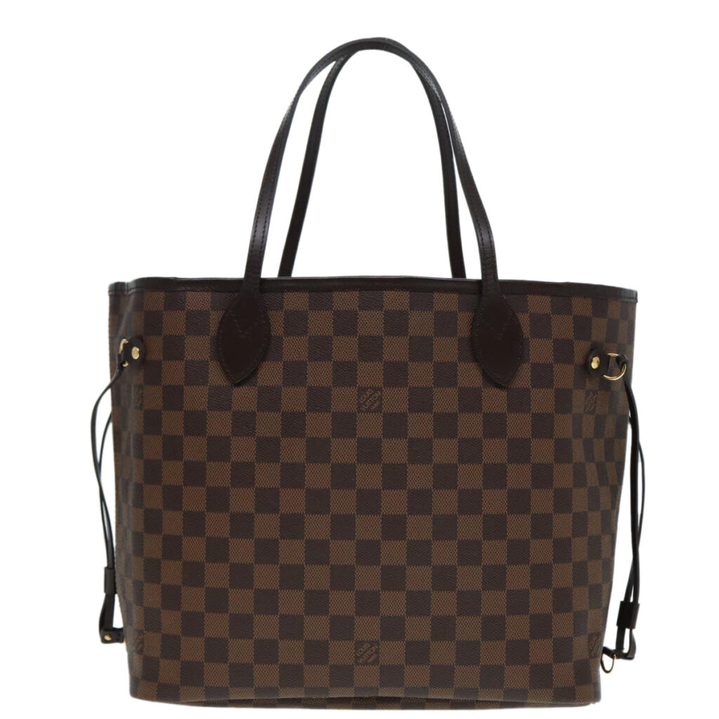 LOUIS VUITTON Damier Ebene Neverfull MM Tote Bag LV Auth 87831 - Product Image 2