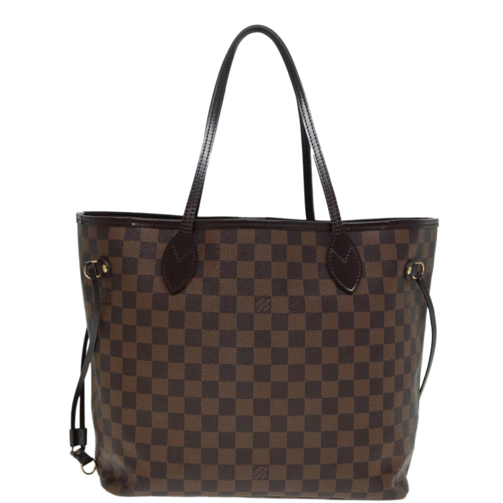 LOUIS VUITTON Damier Ebene Neverfull MM Tote Bag LV Auth 87832 - Product Image 2