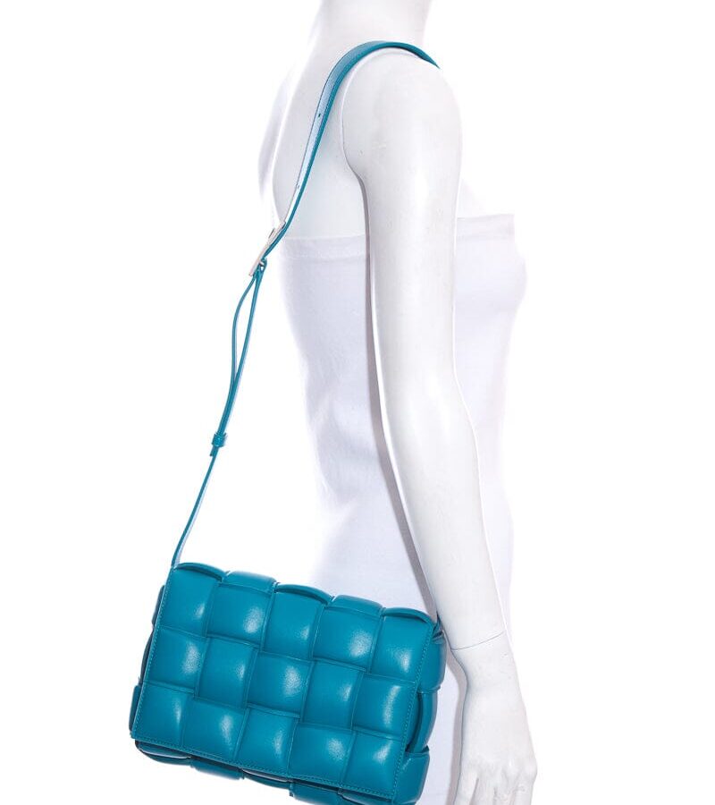 Bottega Veneta Blue Casette Cross-Body | Studio Nafay