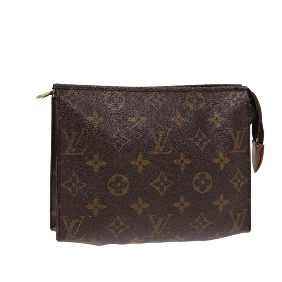 LOUIS VUITTON Monogram Poche Toilette 19 Pouch LV Auth 88328 | Studio Nafay
