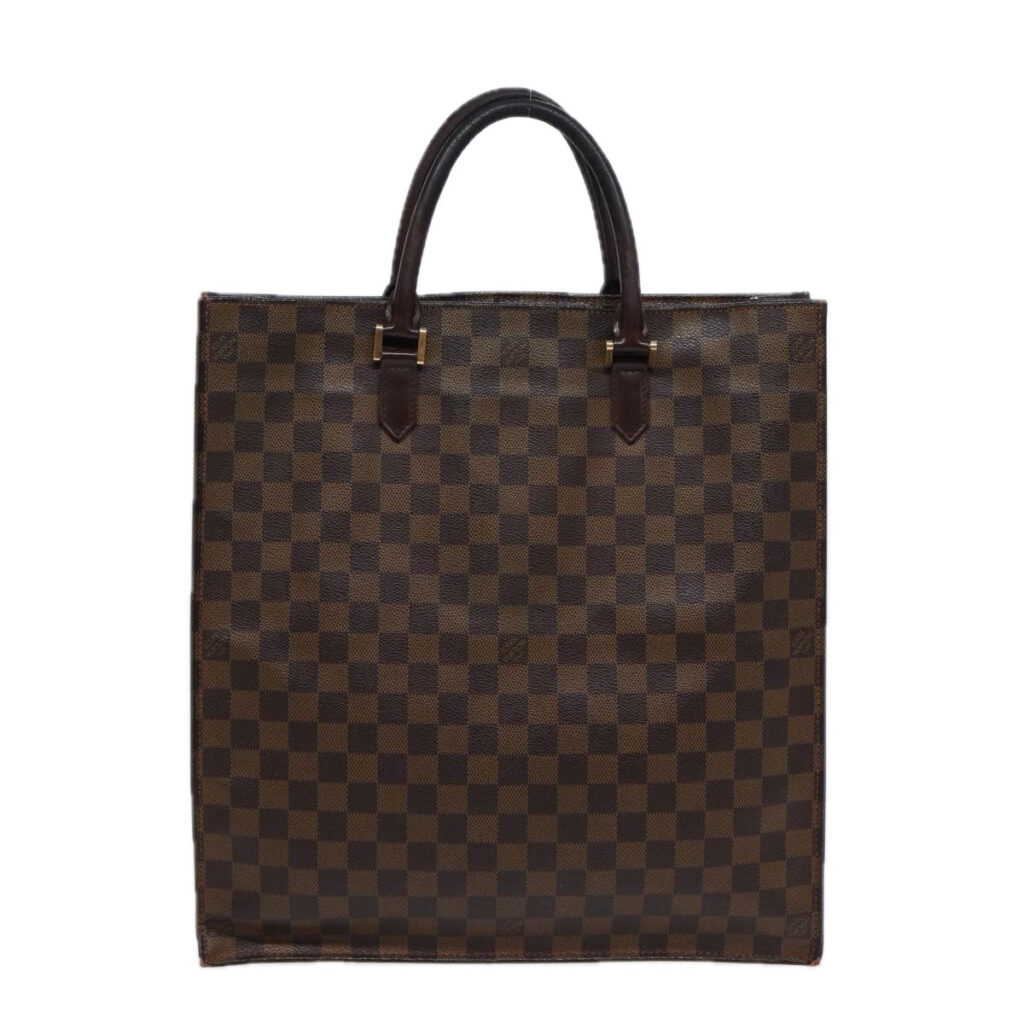 LOUIS VUITTON Damier Ebene Sac Plat Hand Bag LV Auth 88692 - Product Image 2