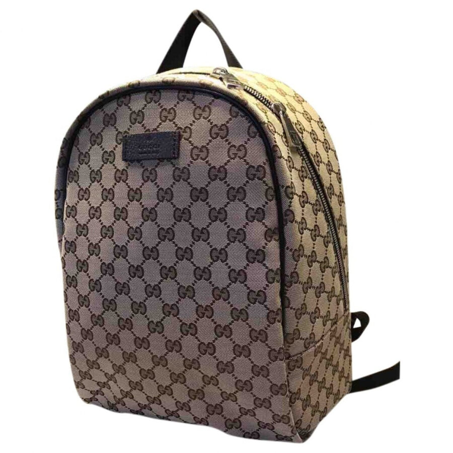 Gucci beige cloth backpacks | Studio Nafay