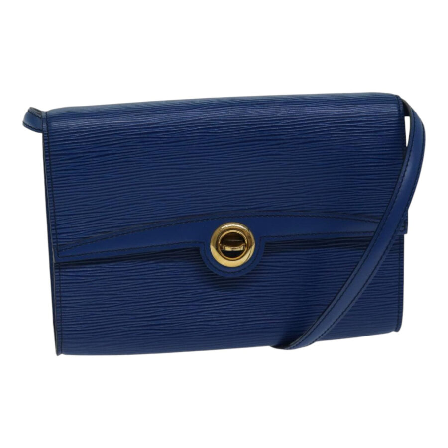 LOUIS VUITTON Epi Pochette Arche Shoulder Bag Blue LV Auth 89300 | Studio Nafay