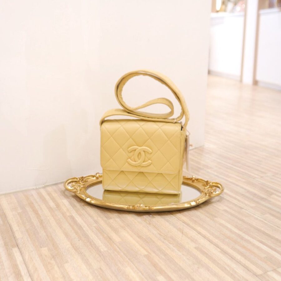 Chanel Lambskin Shoulder Bag Luxury Designer Handbag | Studio Nafay