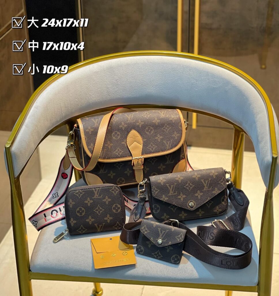 Louis Vuitton Diane handbag Set | Studio Nafay