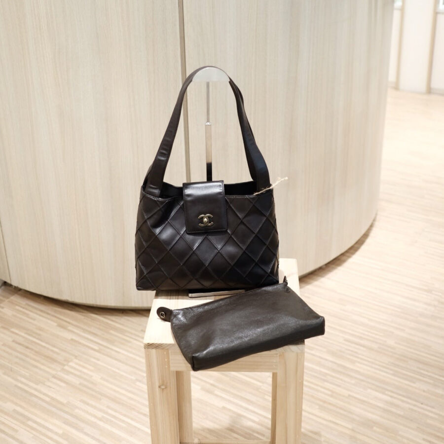 Chanel Cowhide Shoulder Bag Luxury Designer Handbag | Studio Nafay