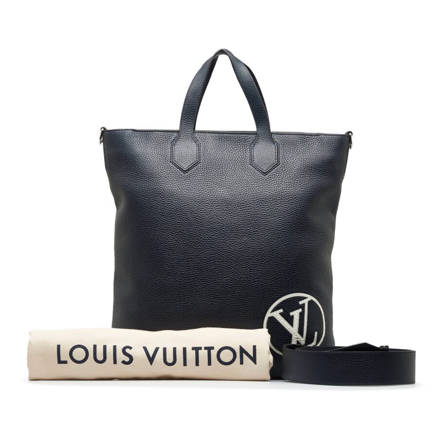 Louis Vuitton East Side Tote MM Blue Taurillon | Studio Nafay