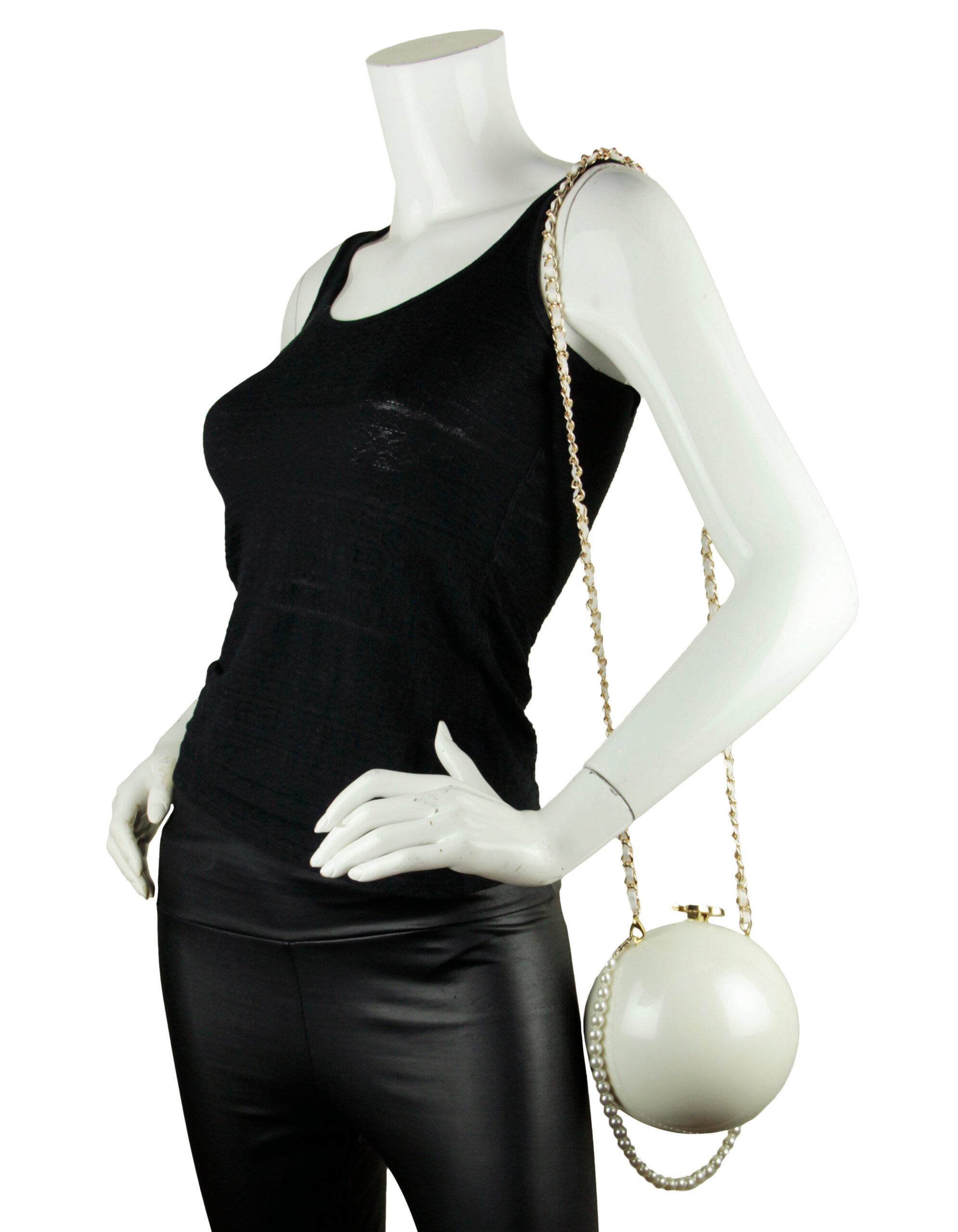 Chanel Dubai VIP Gift PVC Pearl Bag w/ CC Clasp - Product Image 2