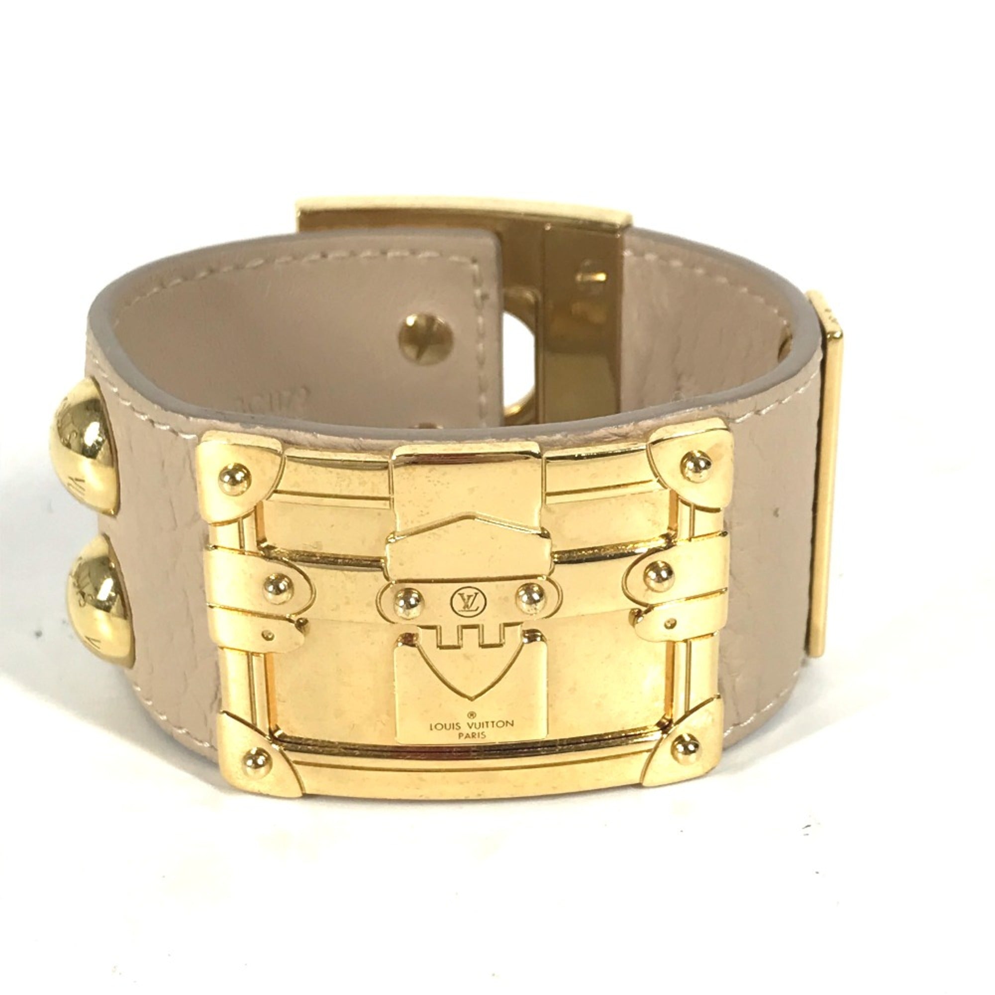 Louis Vuitton Leather Bangle