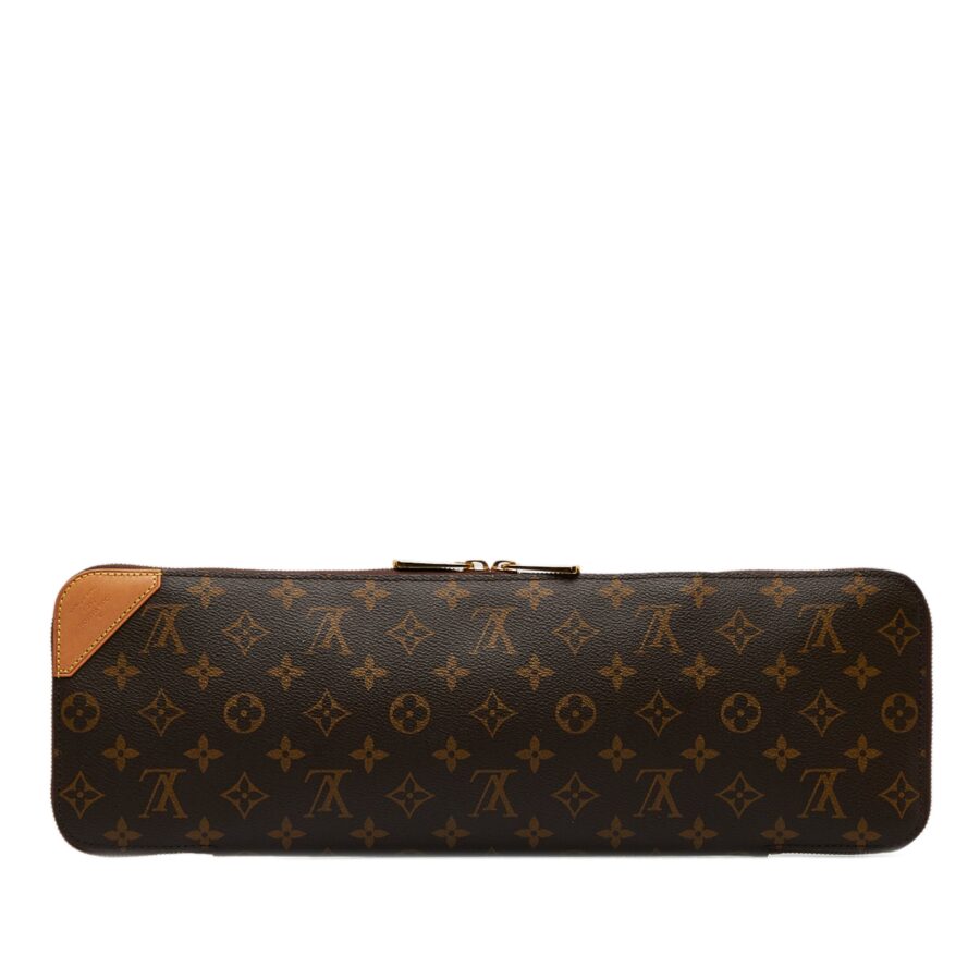 LOUIS VUITTON Monogram Etui 5 Cravat Tie Case Pouch | Studio Nafay