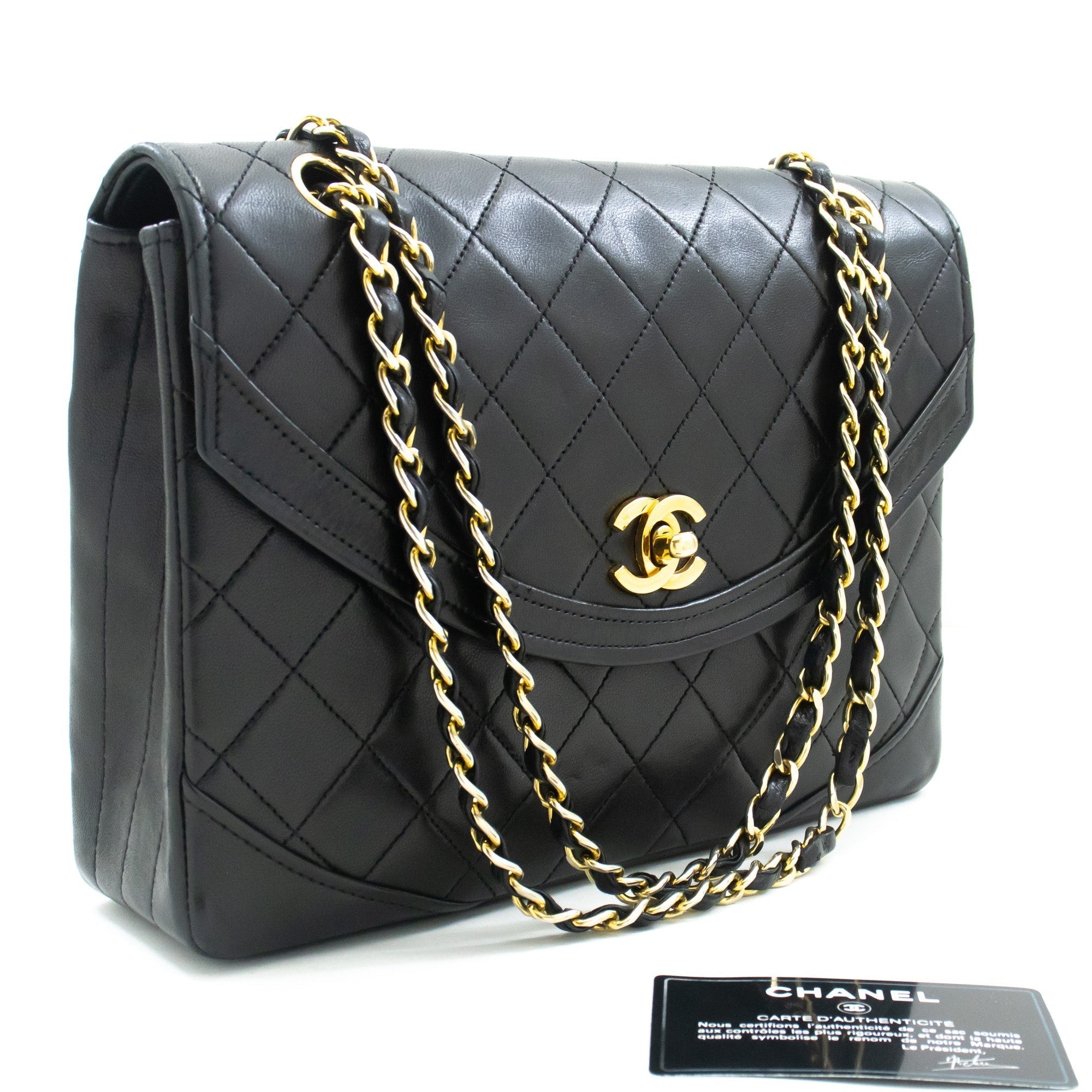 Chanel Quilted Black Crossbody Bag Style 2