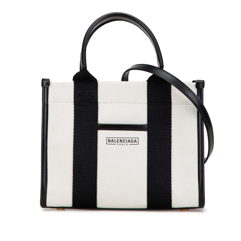 Balenciaga Canvas Leather 2WAY Handbag | Studio Nafay