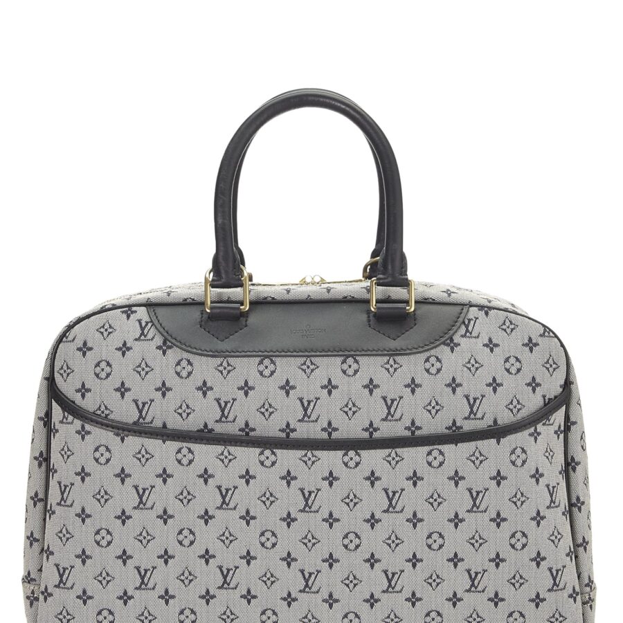 Louis Vuitton, Navy Monogram Mini Lin Deauville, Navy | Studio Nafay