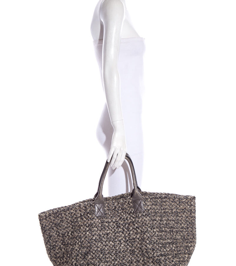 Bottega Veneta Grey Large Cabat Tote | Studio Nafay