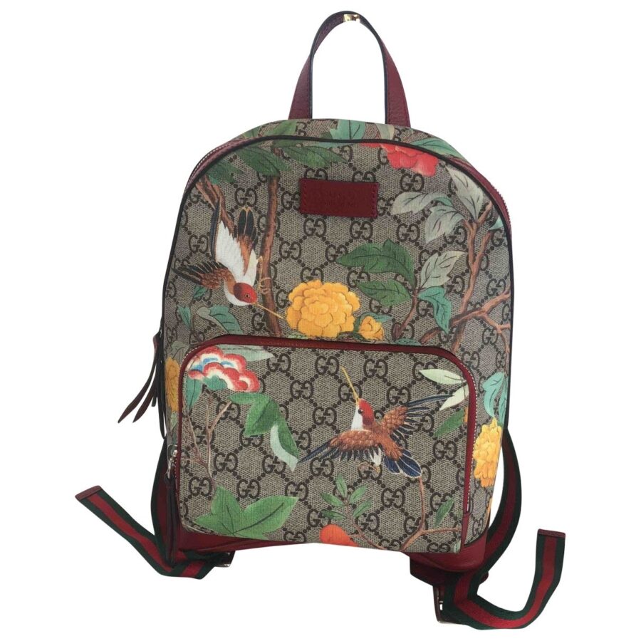 Gucci beige cloth backpacks | Studio Nafay