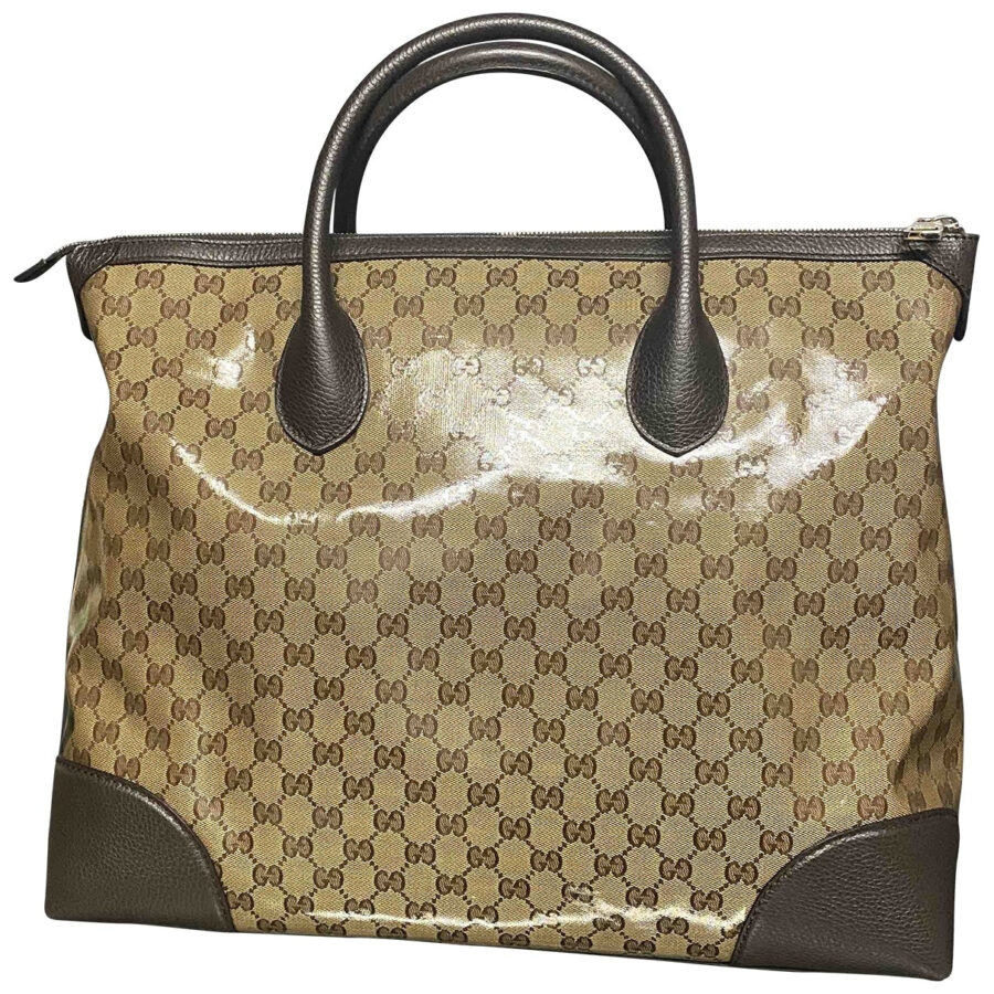 Gucci camel cloth bag | Studio Nafay